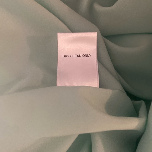 “DANA-MAXX” Silk Agnyss Flores Mint & Sequin Dress - Picture 16 of 16